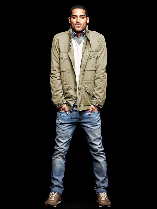 View large product image 2 of 2. Fatigue jacket