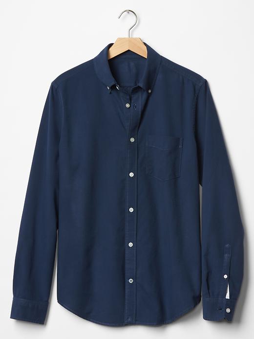 Image number 4 showing, Modern Oxford solid shirt