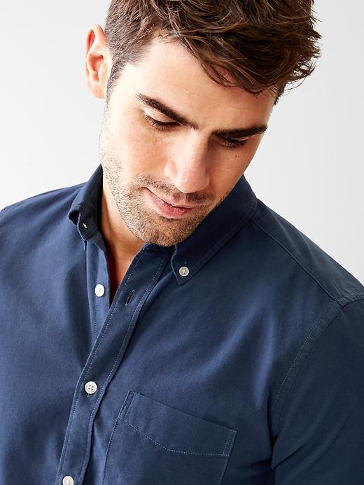 Image number 2 showing, Modern Oxford solid shirt