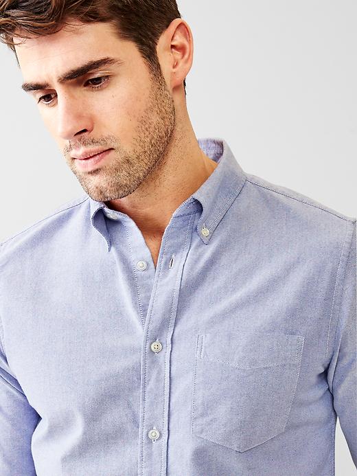 Image number 2 showing, Modern Oxford solid shirt