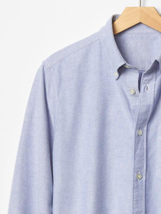 Image number 6 showing, Modern Oxford solid shirt