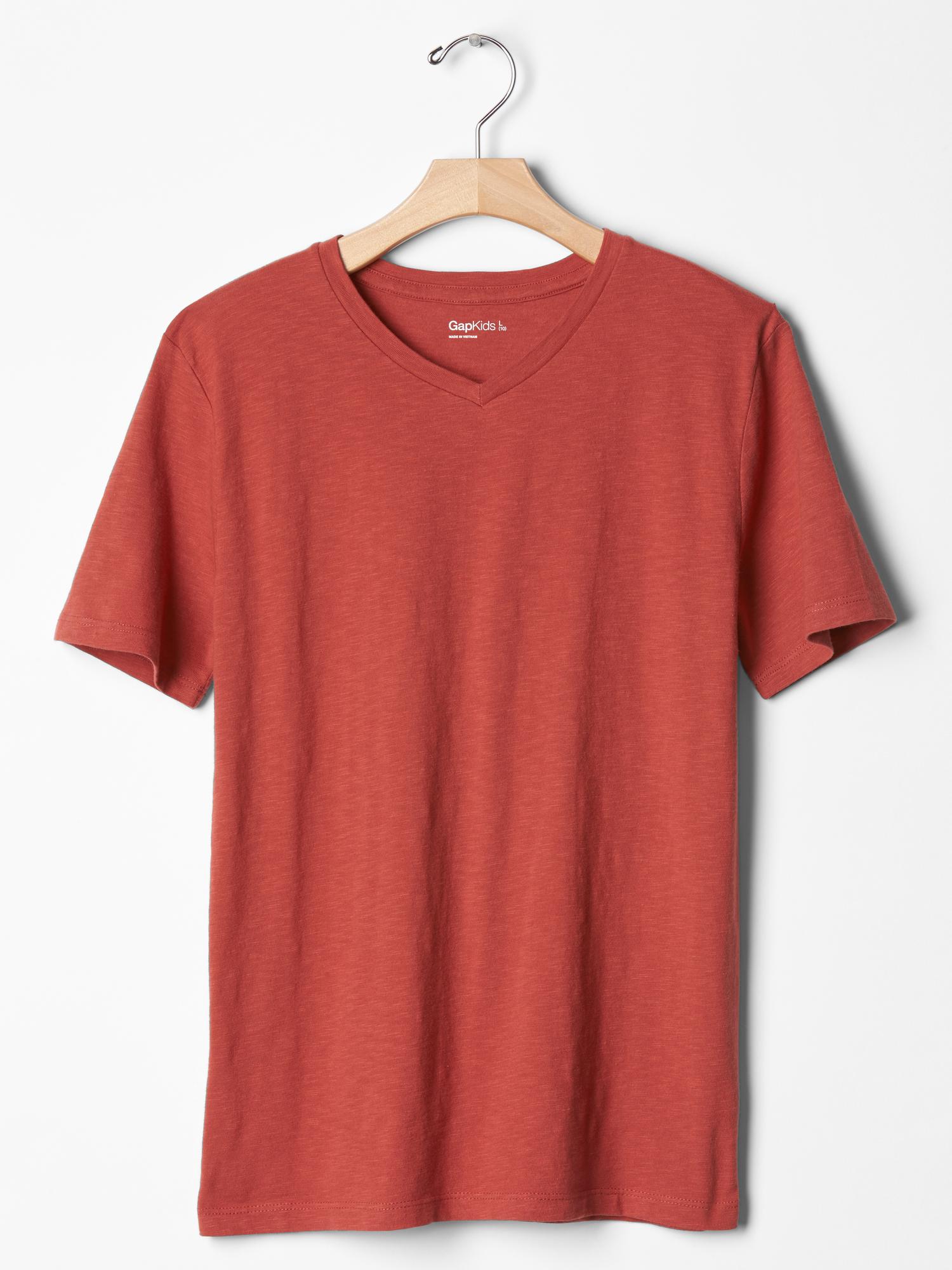 Solid V-neck tee | Gap