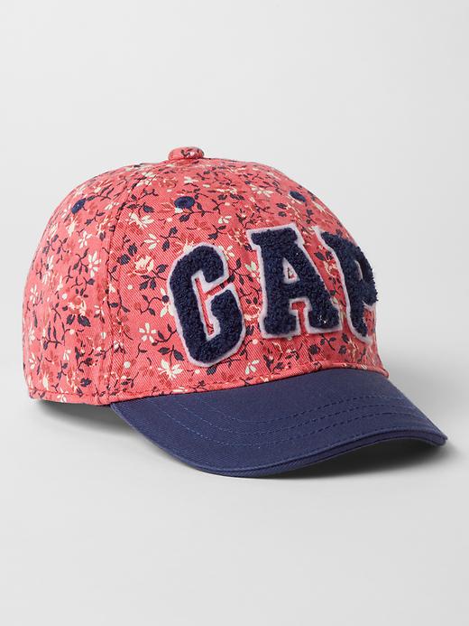 1 of 8 showing, with the color night of product Floral logo hat