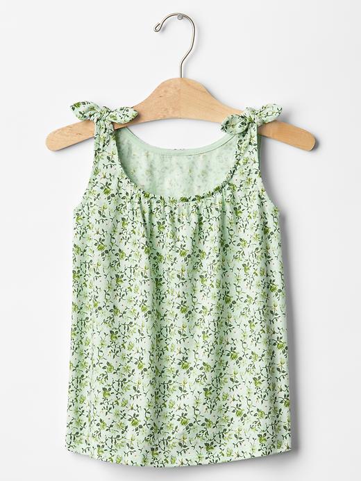 1 of 8 showing, with the color mint of product Knotted tie tank