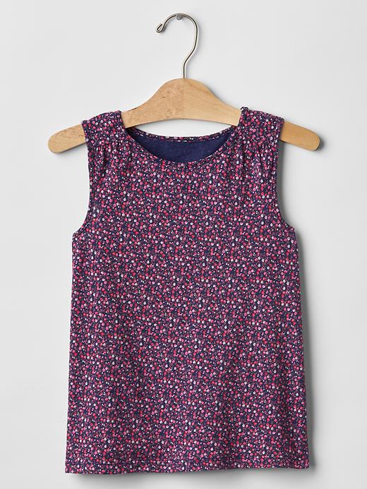 1 of 8 showing, with the color dusty palm of product Jersey tulip-back tank