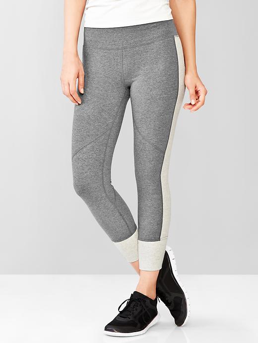 GapFit cotton 23" cuffed capris Gap
