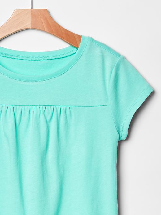 2 of 8 showing, with the color aqua tide of product Tunic tee