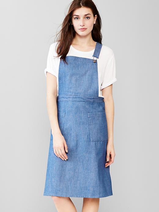 1969 denim overall dress