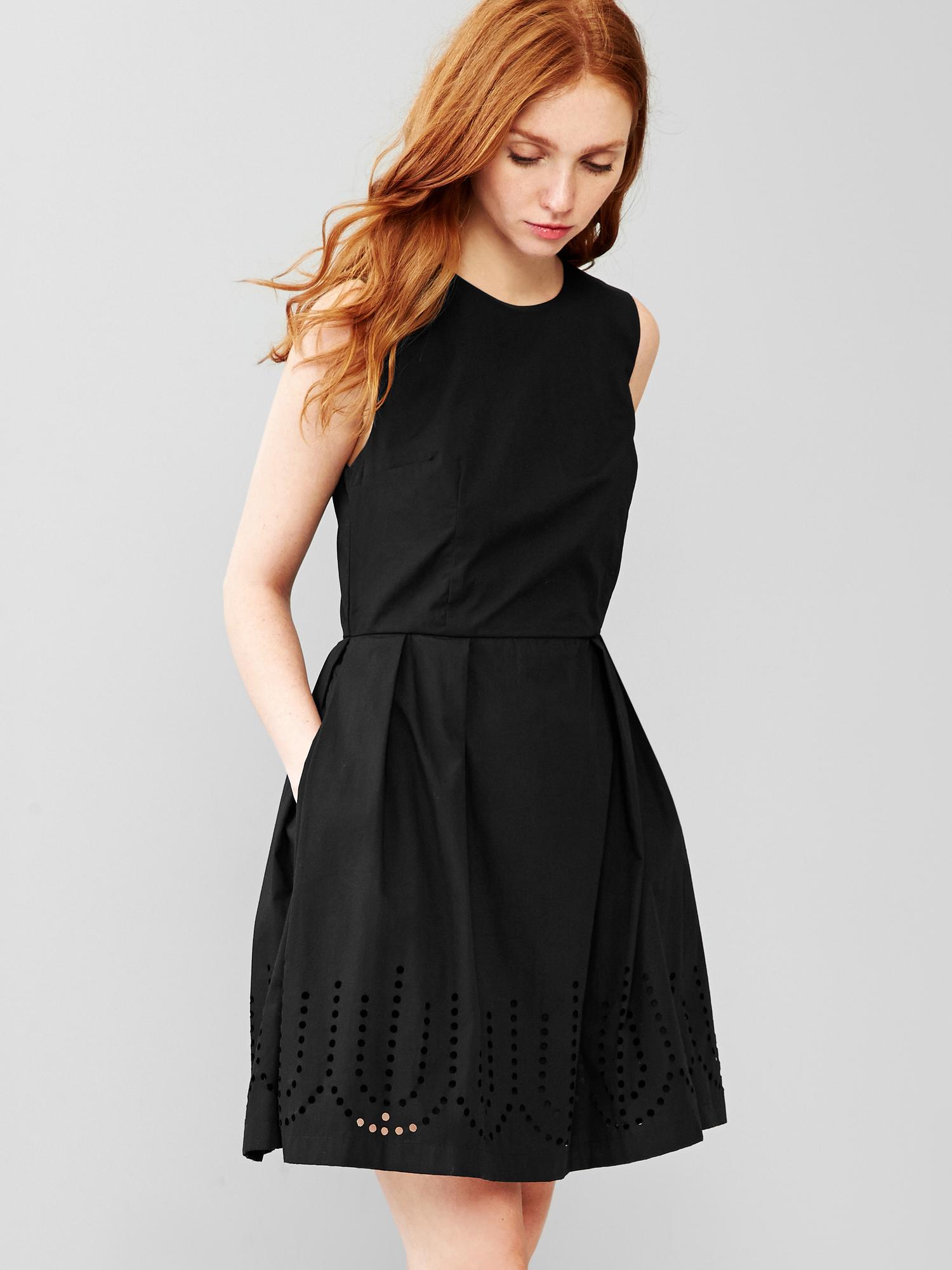 Gap fit and flare dress top