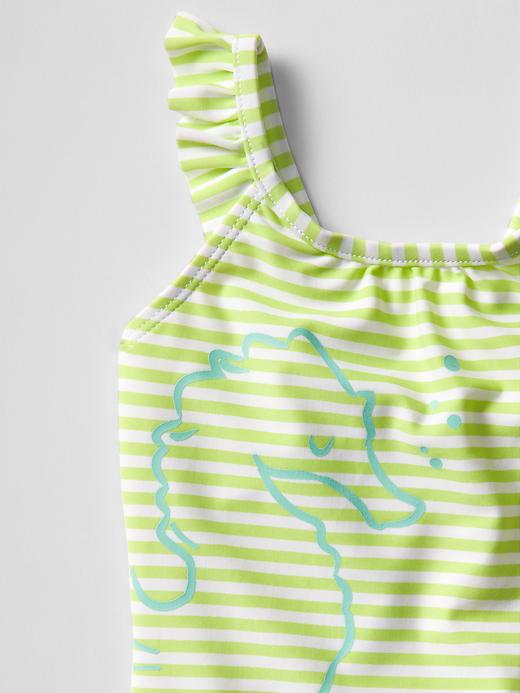 2 of 8 showing, with the color limon of product Seahorse flutter swim one-piece