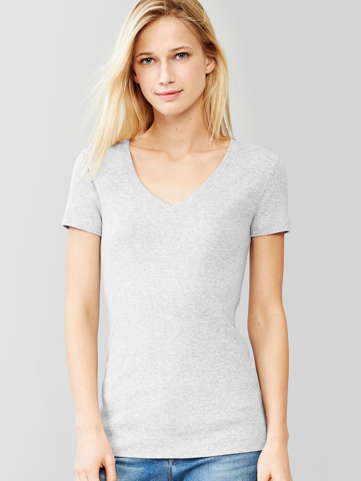 Favorite short sleeve V neck tee