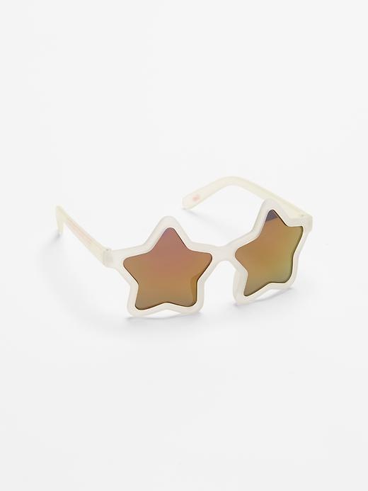 1 of 8 showing, with the color white of product Star sunglasses