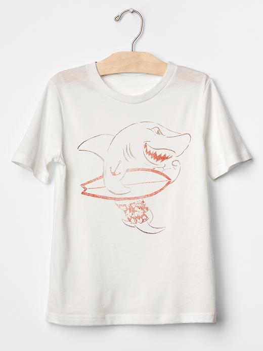 1 of 8 showing, with the color new off white of product Graphic tee