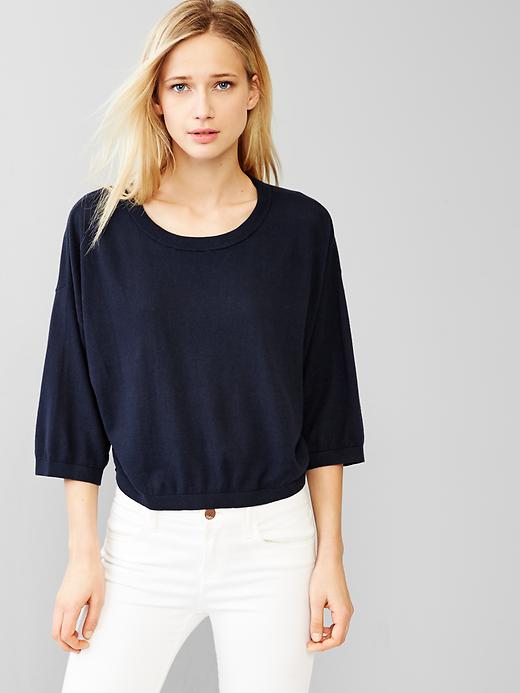 View large product image 1 of 1. Crop sweater top