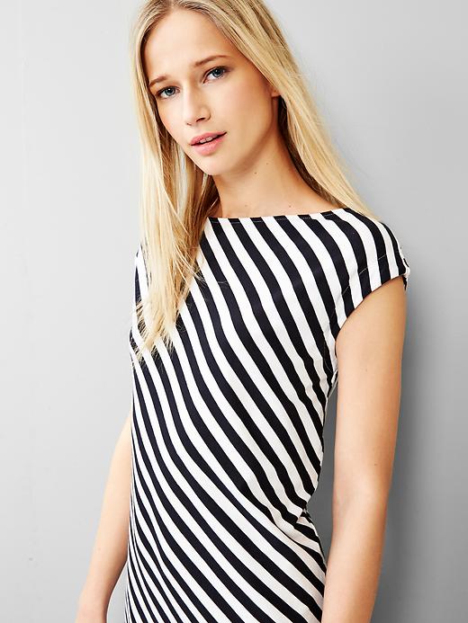 Image number 3 showing, Stripe muscle midi dress