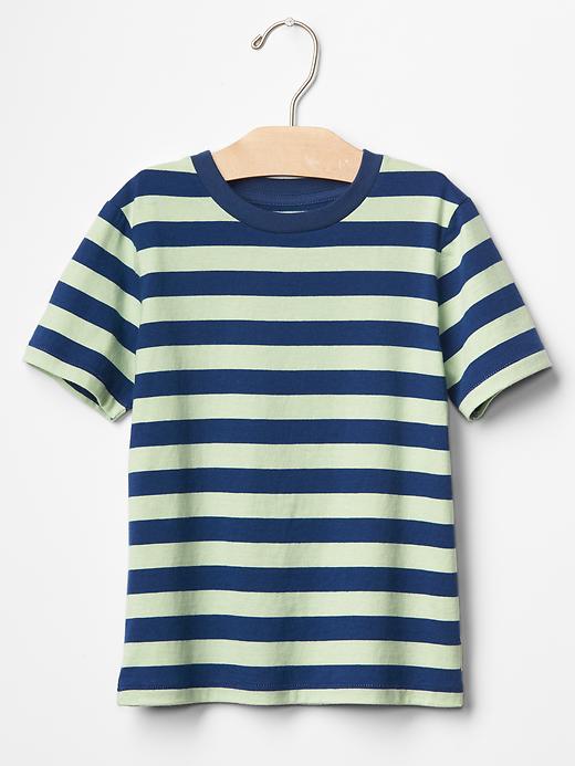 1 of 8 showing, with the color water lily of product Stripe tee