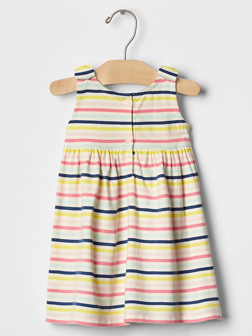 2 of 8 showing, with the color multi stripe of product Stripe tank dress