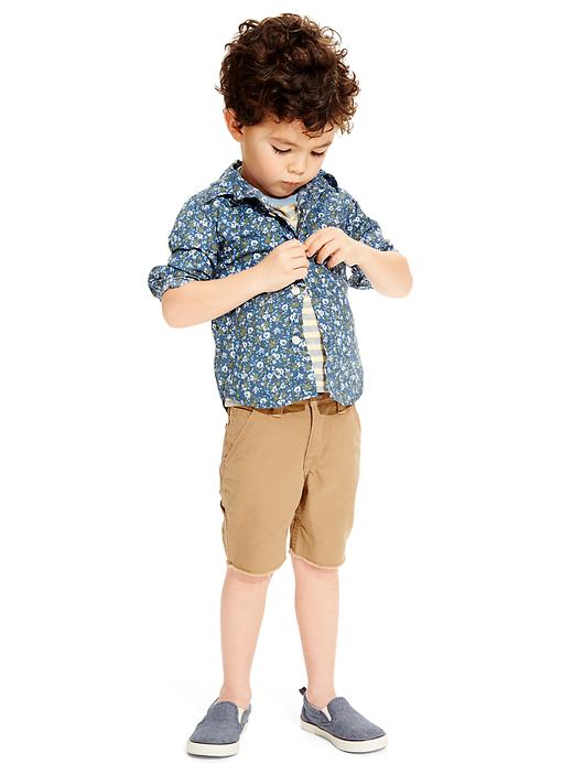View large product image 2 of 2. Floral shirt