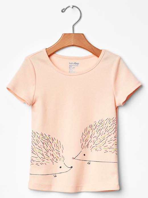 1 of 8 showing, with the color silk powder of product Graphic tee
