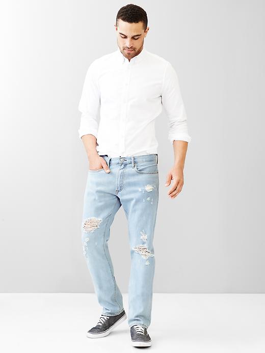 Image number 3 showing, 1969 slim fit jeans (super destroyed wash)
