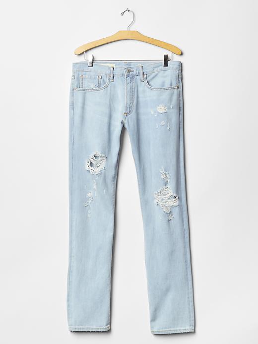 Image number 4 showing, 1969 slim fit jeans (super destroyed wash)