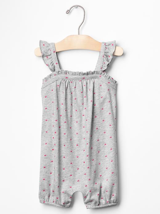 1 of 8 showing, with the color gray of product Mini crown one-piece
