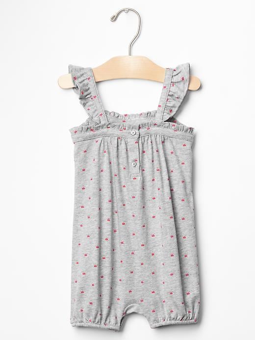 2 of 8 showing, with the color gray of product Mini crown one-piece
