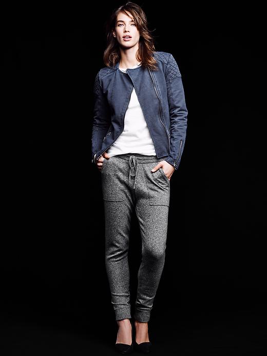 2 of 8 showing, with the color white of product Drapey-neck tunic