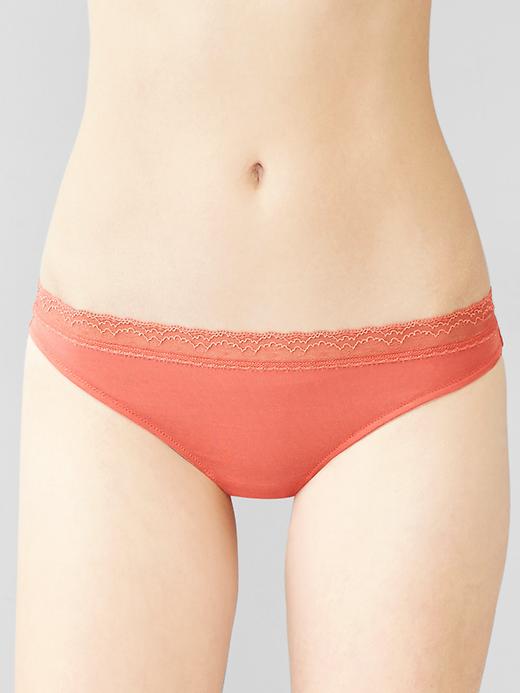 Image number 5 showing, Modal low-rise thong