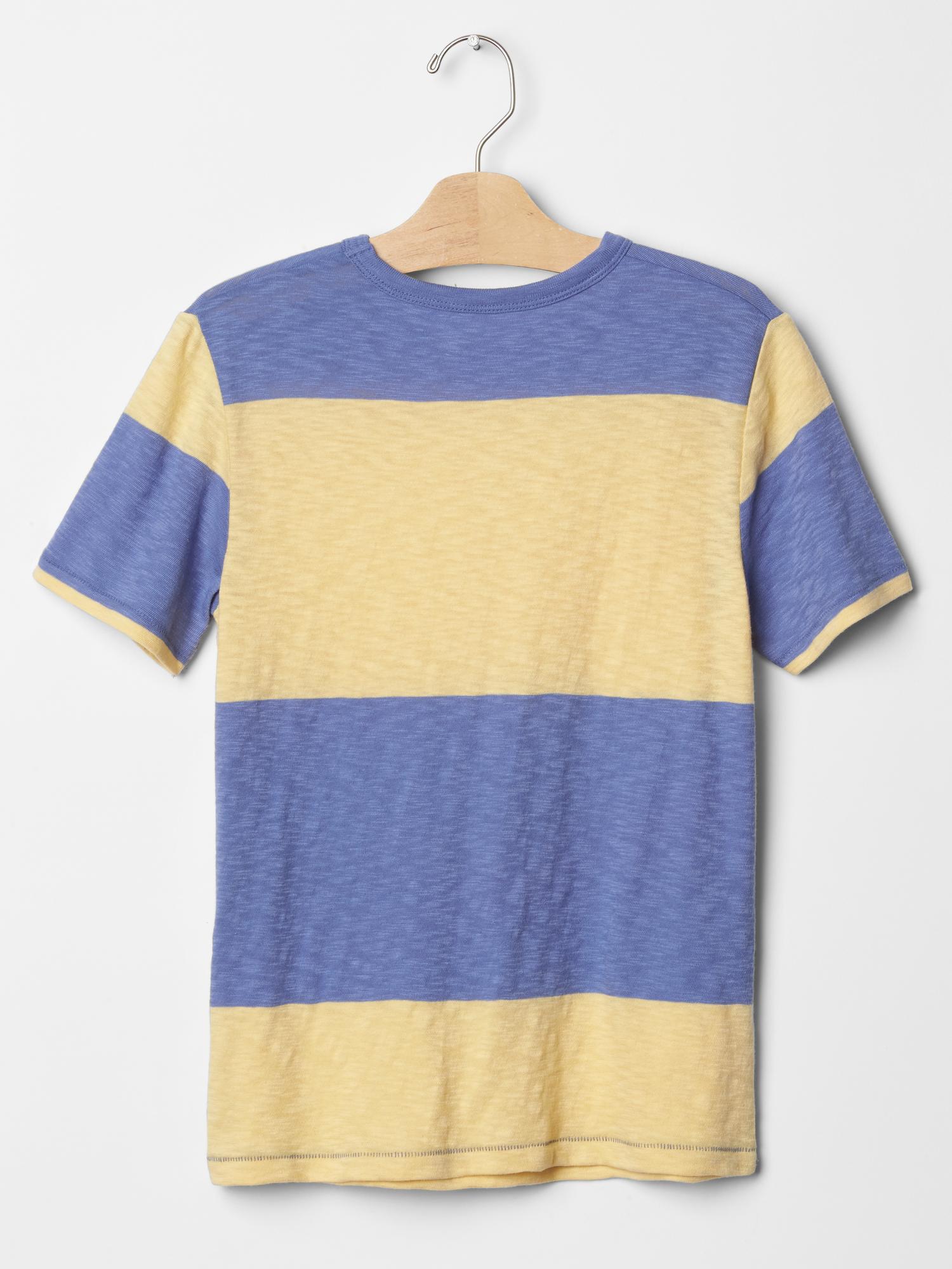 Wide stripe tee Gap