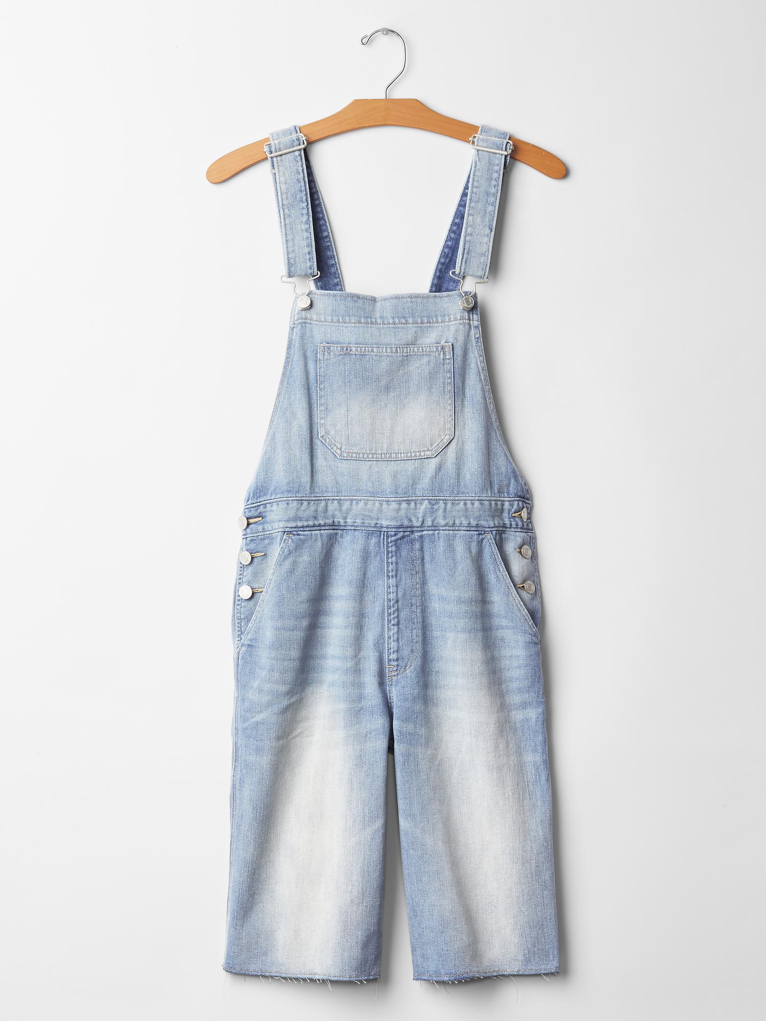 Женские комбинезоны Gap 1969 denim short overalls — фото 5