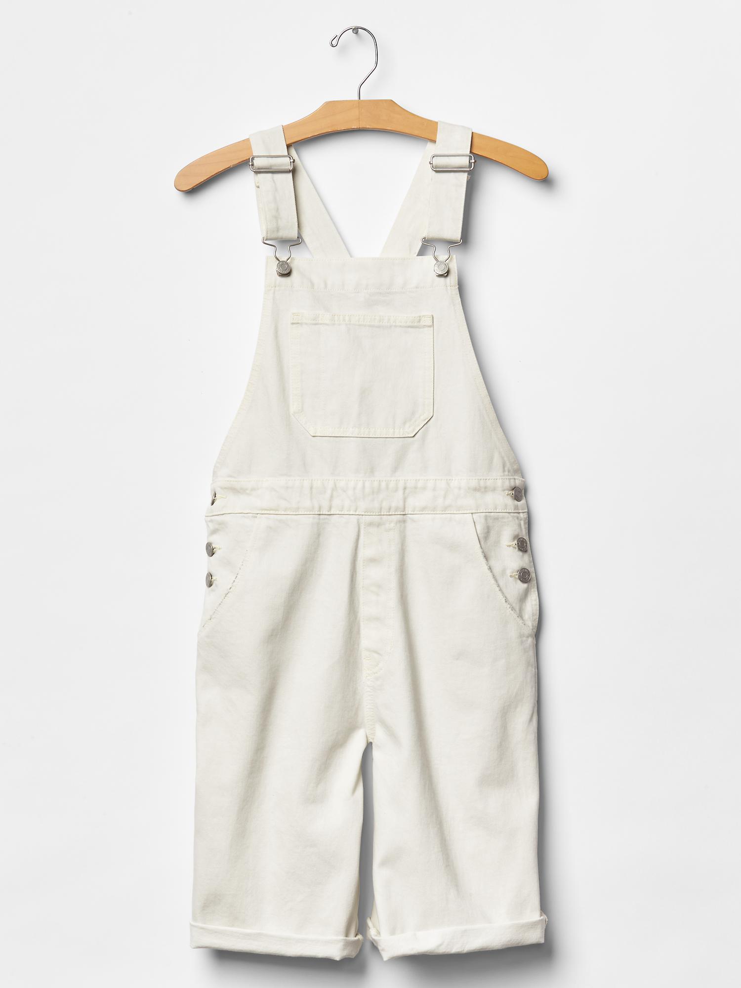 Gap 1969 denim bermuda overalls — фото 4