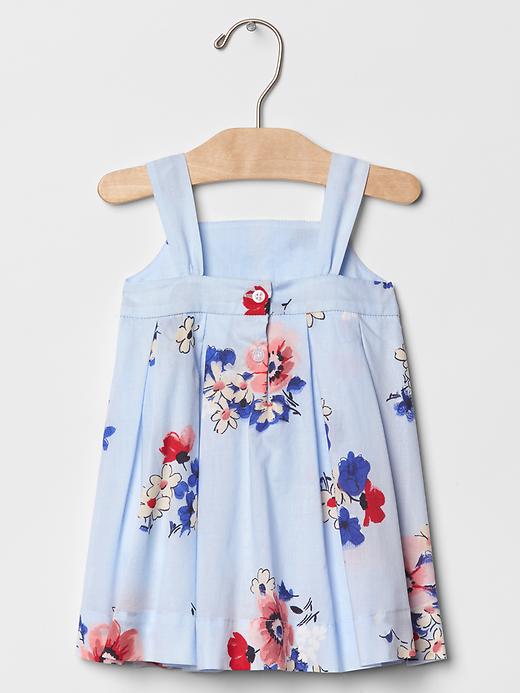 2 of 8 showing, with the color floral of product Pleated floral dress