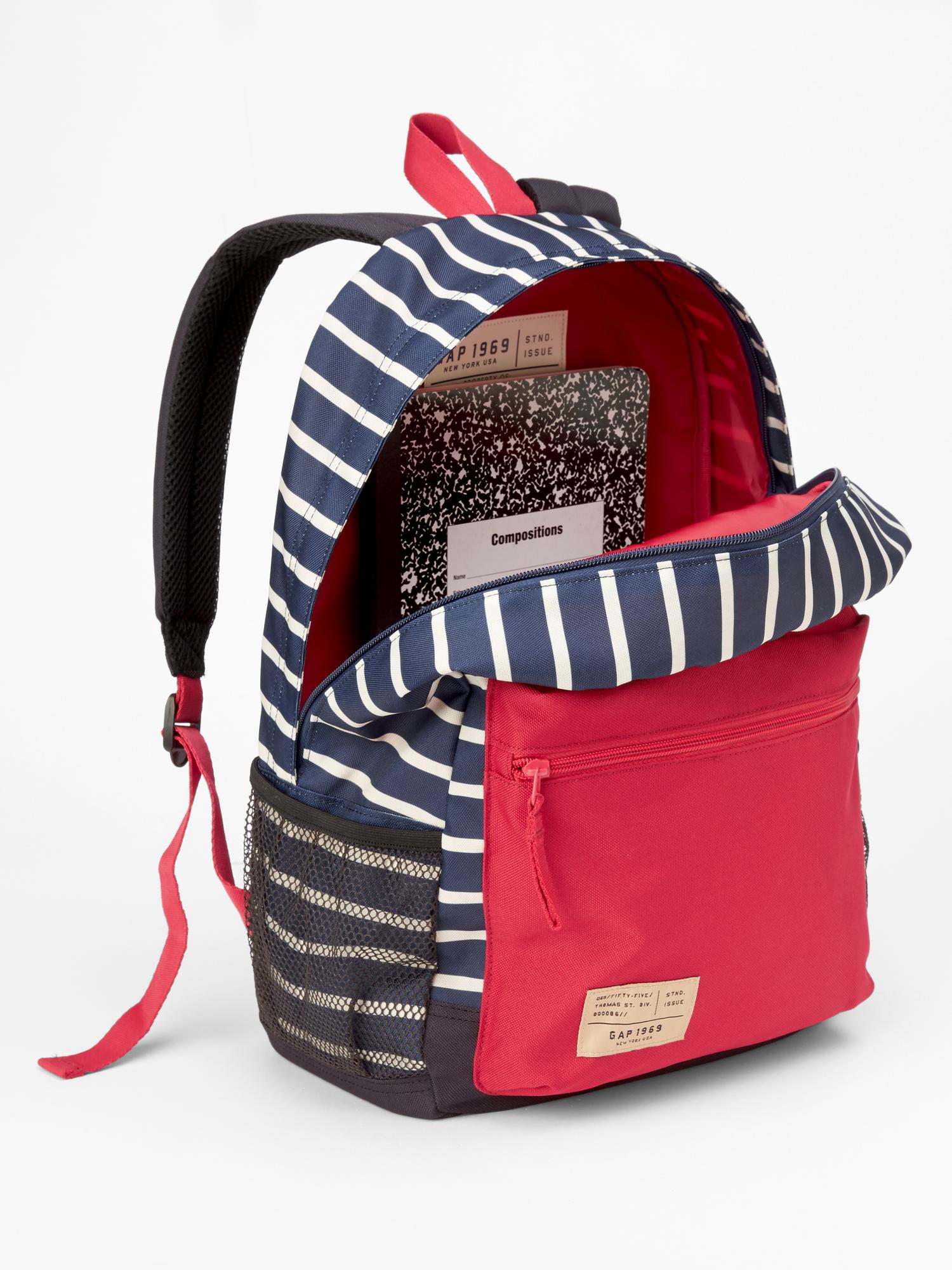 Senior print backpack Gap