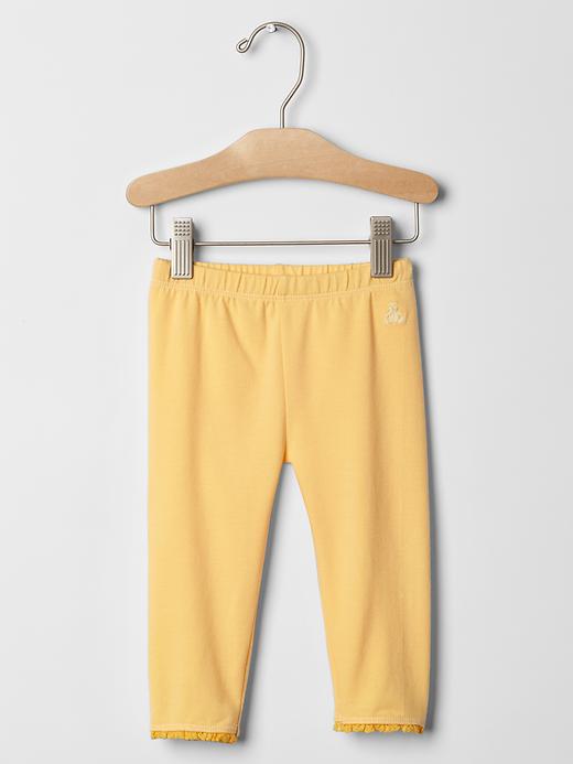 Baby Lace-Trim Leggings | Gap