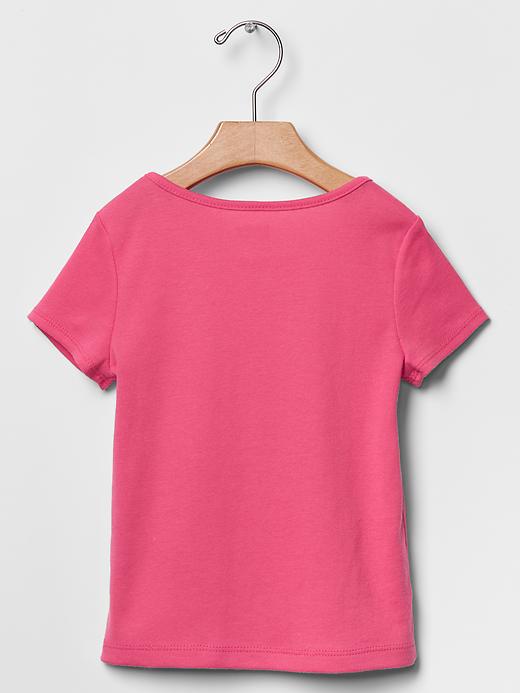 2 of 8 showing, with the color coral of product Graphic tee