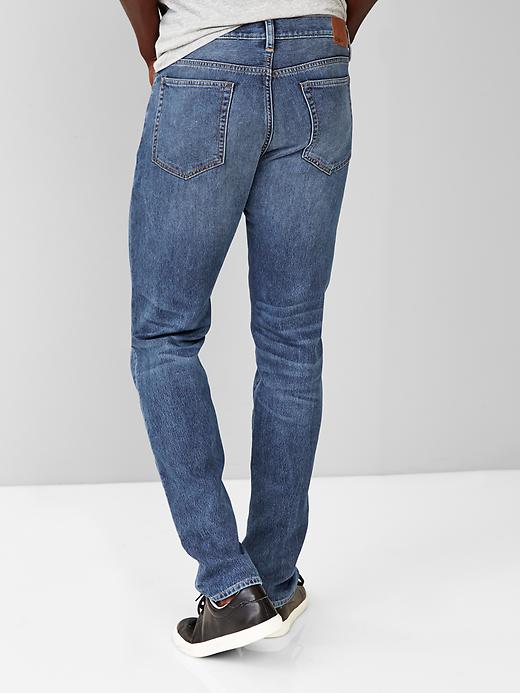 Image number 2 showing, 1969 slim taper jog jean