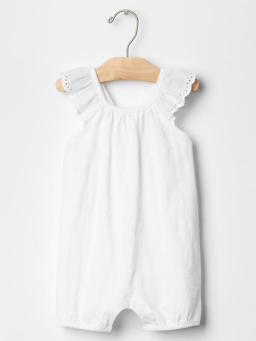 View large product image 1 of 2. Eyelet sleeve one-piece
