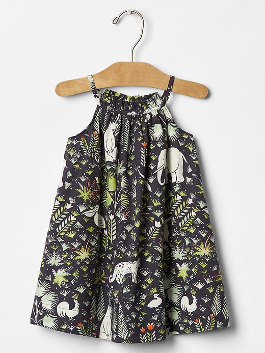 1 of 8 showing, with the color spring night of product Jungle print dress