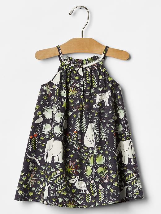 2 of 8 showing, with the color spring night of product Jungle print dress