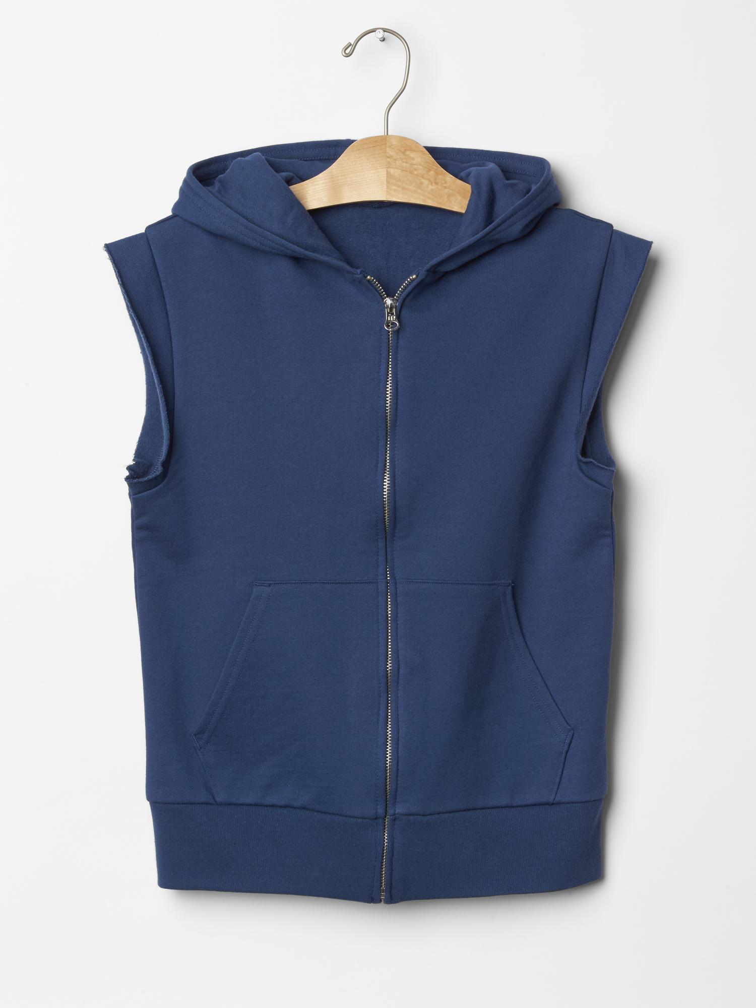 Sleeveless hoodie vest | Gap