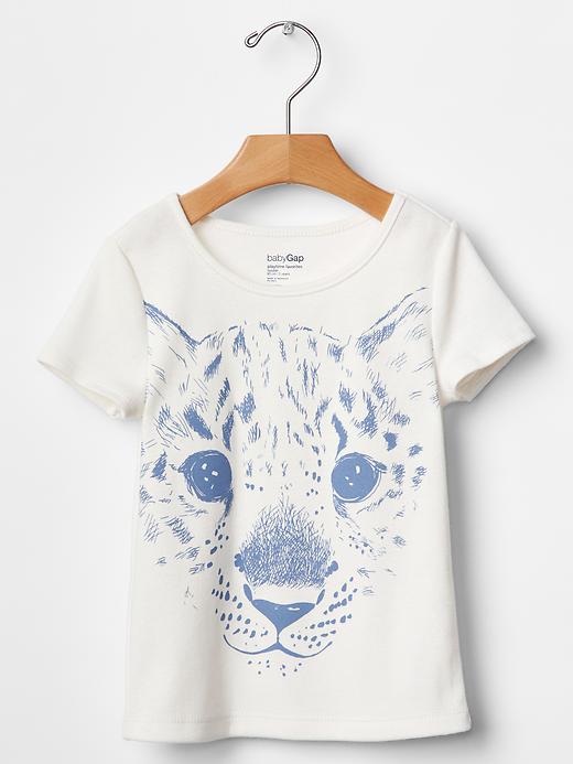 1 of 8 showing, with the color leopard of product Graphic tee