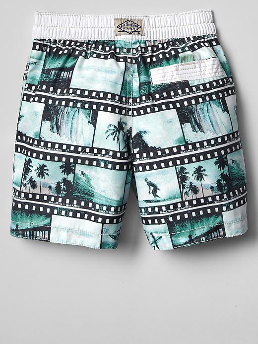 Image number 2 showing, Surf film swim trunks