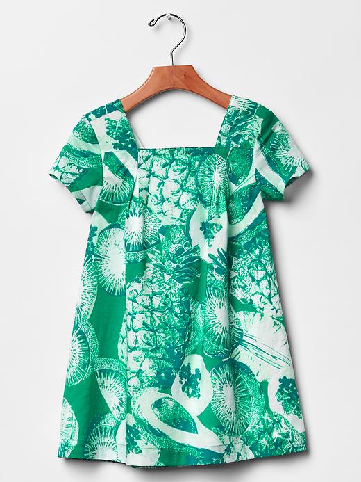 1 of 8 showing, with the color deluxe green of product Photo-real fruit dress