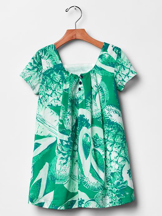 2 of 8 showing, with the color deluxe green of product Photo-real fruit dress