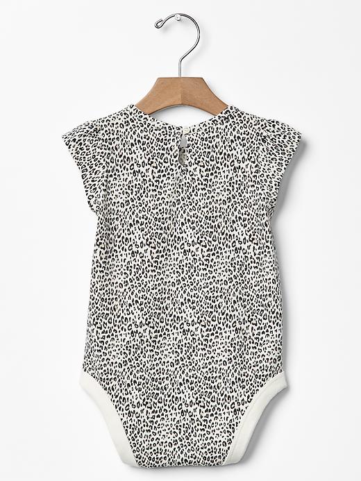 2 of 8 showing, with the color leopard of product Leopard print bodysuit