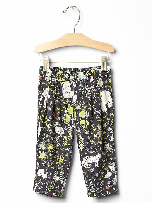 1 of 8 showing, with the color spring night of product Jungle print soft pant