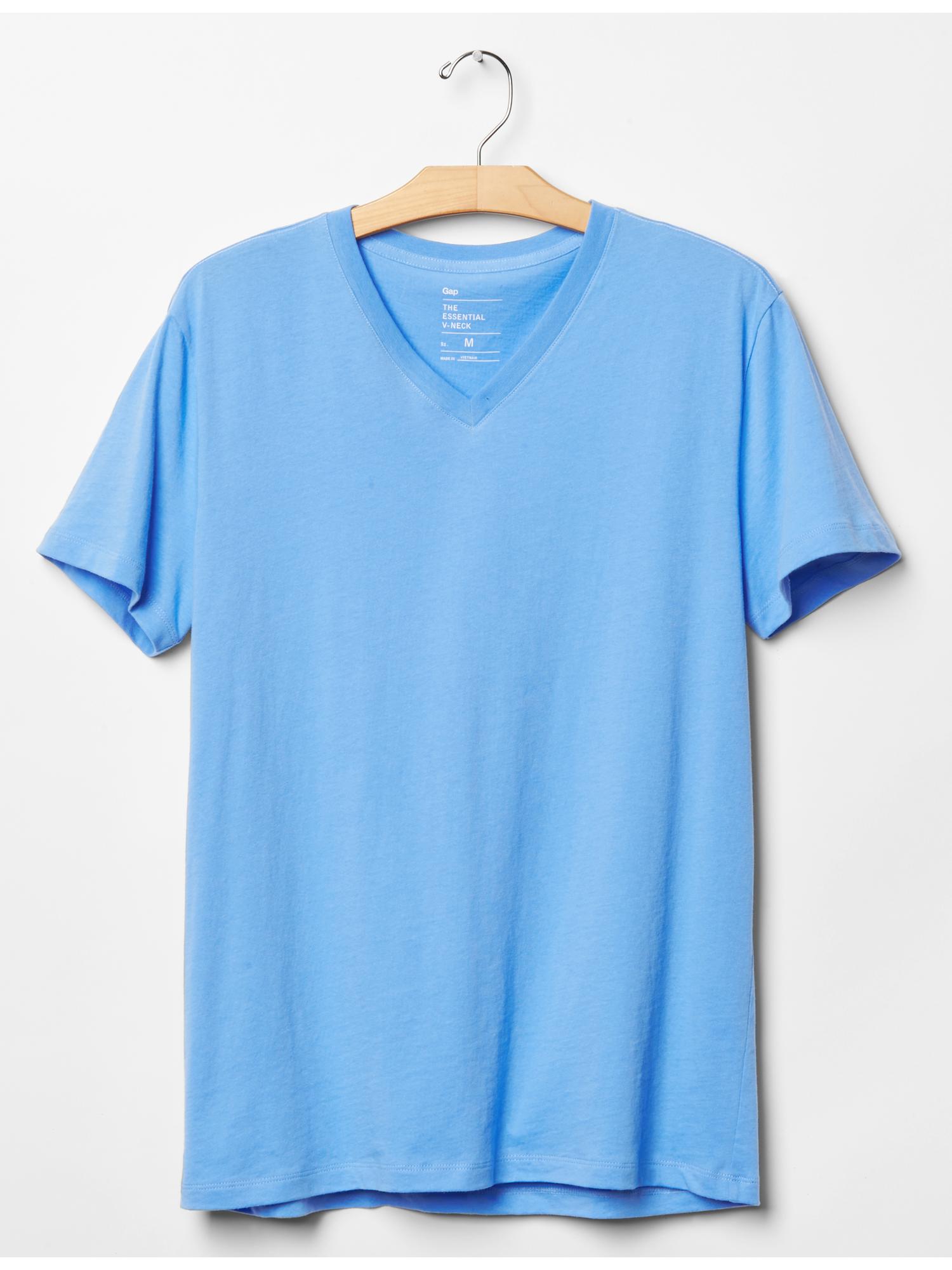 Essential V neck t shirt Gap