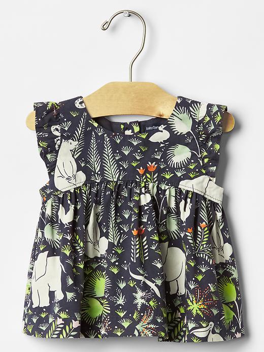 1 of 8 showing, with the color spring night of product Jungle print top
