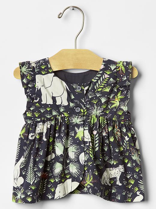 2 of 8 showing, with the color spring night of product Jungle print top